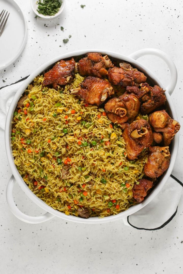 Fried Rice & Chicken